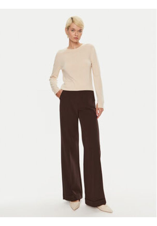 BOSS - Boss Sweter Feganasi 50492551 Żółty Regular Fit. Kolor: żółty. Materiał: wełna