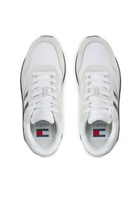 Tommy Jeans Sneakersy Tjw Eva Runner Mat Mix Ess EN0EN02510 Biały. Kolor: biały. Materiał: skóra, zamsz #3