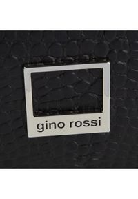 Gino Rossi Torebka XC4156-ELB-BGBT-9999-T M Czarny. Kolor: czarny. Materiał: skórzane #5