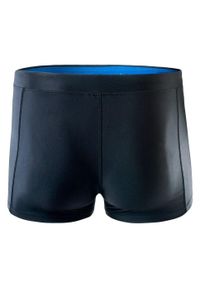 AquaWave - Męskie Spodenki Kąpielowe Flavio. Kolor: czarny, niebieski, wielokolorowy. Styl: sportowy