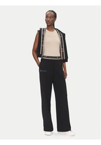 EA7 Emporio Armani Spodnie dresowe 7W000281 AF12501 UC001 Czarny Regular Fit. Kolor: czarny. Materiał: syntetyk #5