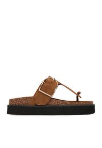 DeeZee Japonki CEO-LB-P2180 Brązowy. Kolor: brązowy. Materiał: materiał #8