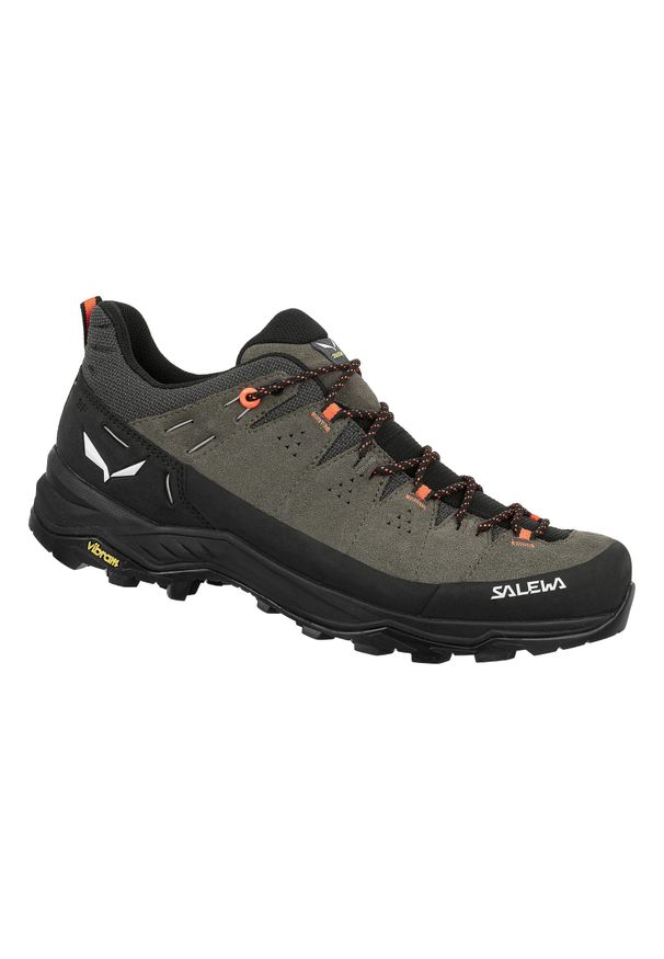 Buty Trekkingowe Męskie Salewa Alp Trainer 2. Kolor: wielokolorowy, brązowy, zielony. Materiał: syntetyk, materiał, zamsz. Sezon: zima. Sport: turystyka piesza