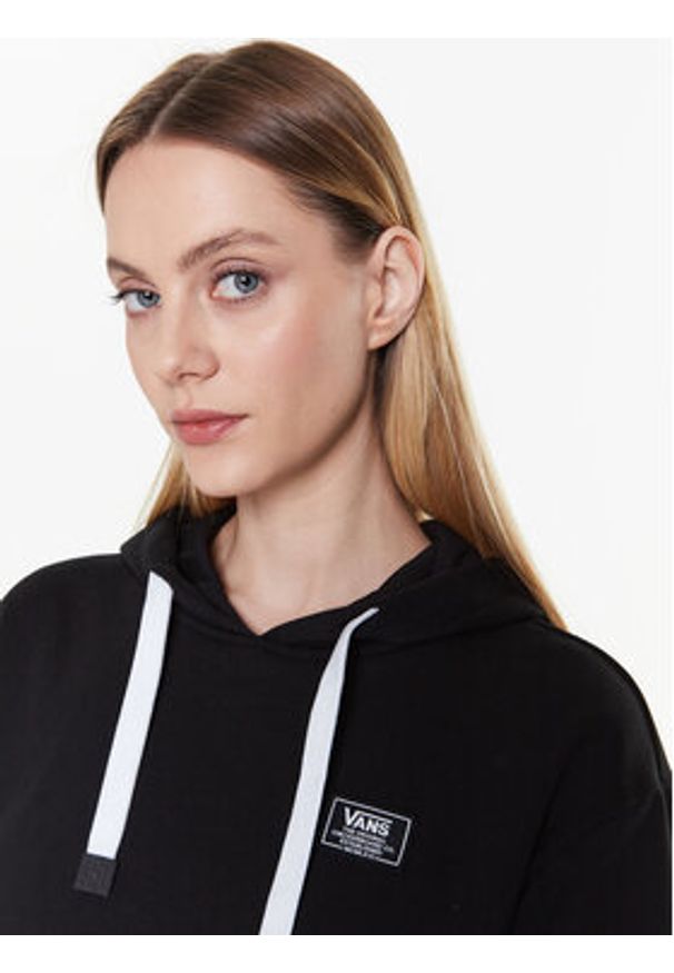 Vans Bluza Boom Boom Check It VN00045D Czarny Relaxed Fit. Kolor: czarny. Materiał: bawełna