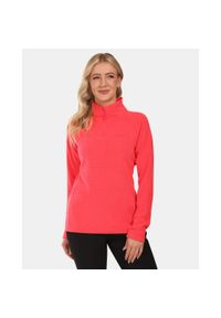 Damska polarowa warstwa środkowa Kilpi ALMERI-W. Kolor: różowy. Materiał: polar. Sezon: zima. Sport: narciarstwo #1