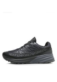 EA7 Emporio Armani Sneakersy X8X129 XK307 S336 Czarny. Kolor: czarny. Materiał: materiał