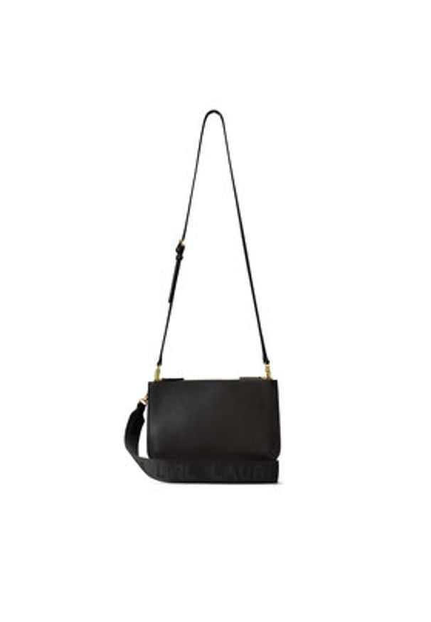 Lauren Ralph Lauren - LAUREN RALPH LAUREN Torebka 431970155001 Czarny. Kolor: czarny. Materiał: skórzane