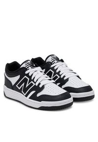 New Balance Sneakersy GSB480BW Czarny. Kolor: czarny. Materiał: skóra #4