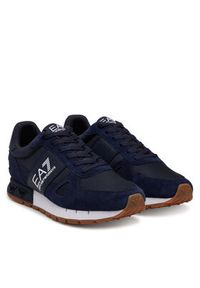 EA7 Emporio Armani Sneakersy X8X151 XK354 U456 Niebieski. Kolor: niebieski. Materiał: materiał #4