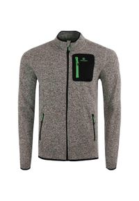 GLENMUIR - Męski Sweter Sportowy Athl. DPT Cobra Czarny Mélange. Kolor: czarny. Materiał: materiał #1