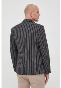 Sisley marynarka męska kolor czarny. Kolor: czarny. Styl: klasyczny #2