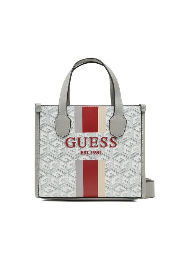 Guess Torebka Silvana (SC) Mini BagsHWSC86 65770 Beżowy. Kolor: beżowy. Materiał: skórzane