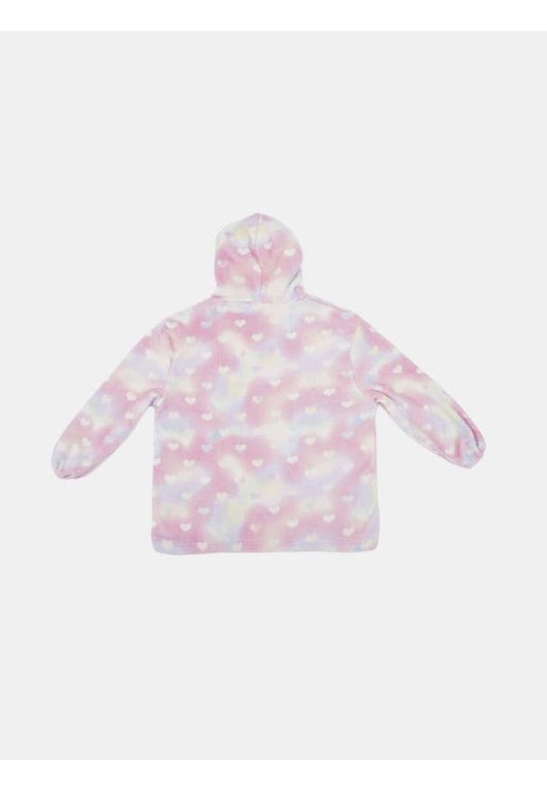 Sinsay - Bluza snuddie - różowy. Kolor: różowy