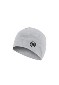 PITBULL - Czapka męska Pitbull Small Logo II. Kolor: szary. Sezon: jesień. Styl: sportowy