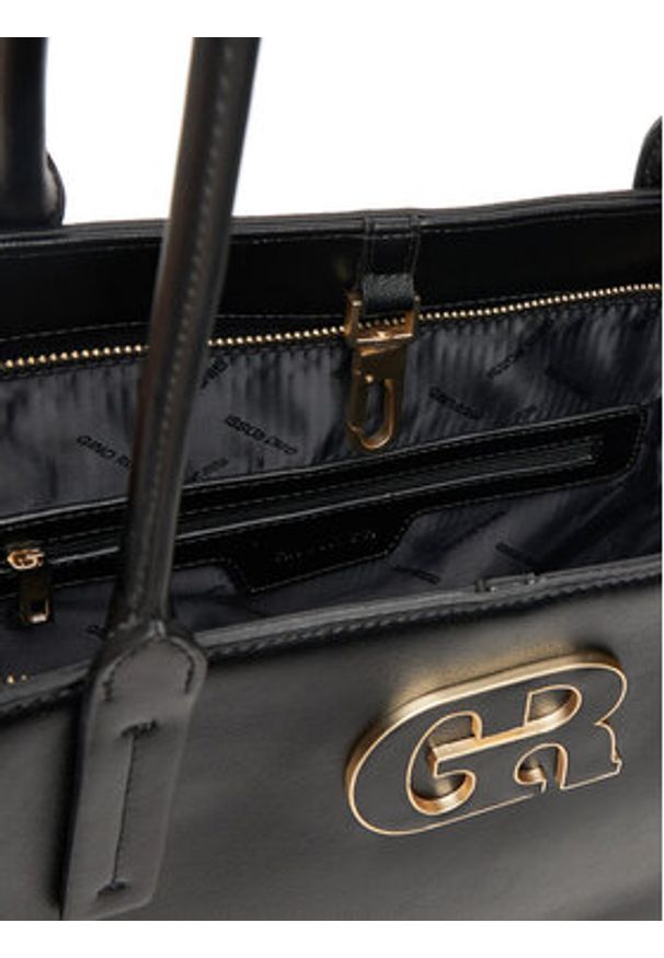 Gino Rossi Torebka CEO-EDELWEIS Czarny. Kolor: czarny