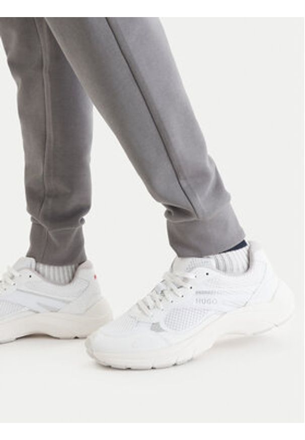 Hugo - HUGO Spodnie dresowe Dayote232 50489617 Szary Regular Fit. Kolor: szary. Materiał: bawełna