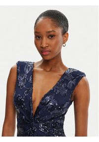 Rinascimento Sukienka wieczorowa CFC0123067003 Granatowy Regular Fit. Kolor: niebieski. Materiał: syntetyk. Styl: wizytowy #5