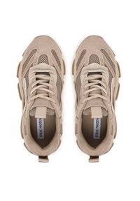 Steve Madden Sneakersy SM11004652 Beżowy. Kolor: beżowy. Materiał: skóra