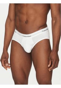 Calvin Klein Underwear Komplet 3 par slipów LV00NB4388 Biały. Kolor: biały. Materiał: bawełna