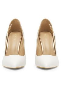 DeeZee Szpilki KL-92831-619 Biały. Kolor: biały. Materiał: skóra. Obcas: na szpilce #4