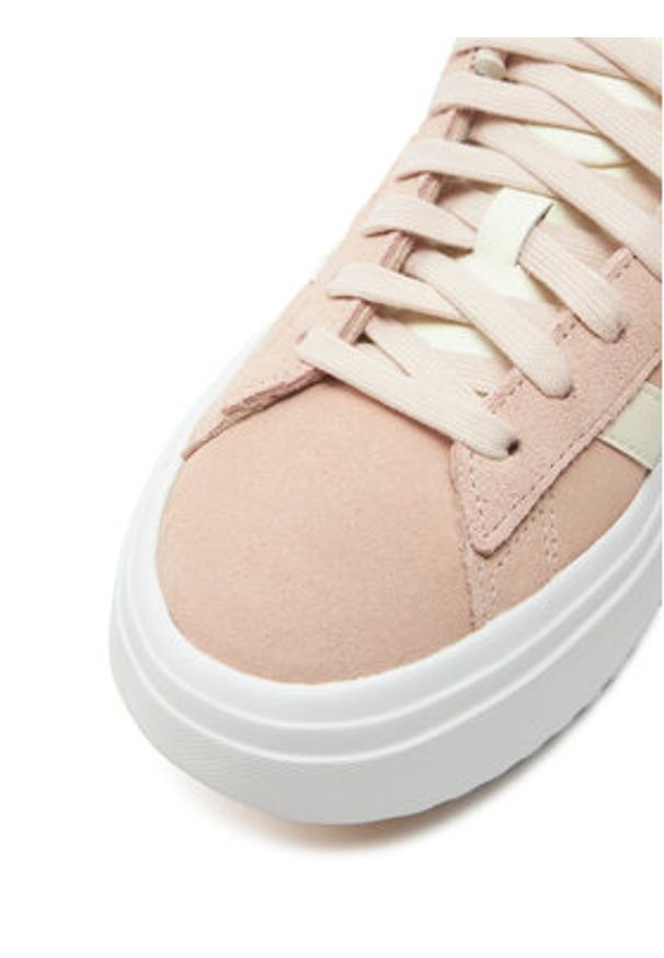 Adidas - adidas Sneakersy Grand Court Platform IE1104 Różowy. Kolor: różowy. Materiał: zamsz, skóra. Obcas: na platformie