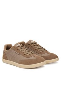 skechers - Skechers Sneakersy Placer 210824/TPE Beżowy. Kolor: beżowy. Materiał: skóra, zamsz #5