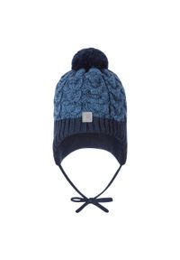 Maska dziecięca Reima Paljakka. Kolor: niebieski. Materiał: polar #1