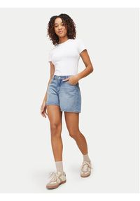 JJXX Szorty jeansowe Laura 12267289 Niebieski Relaxed Fit. Kolor: niebieski. Materiał: bawełna #5