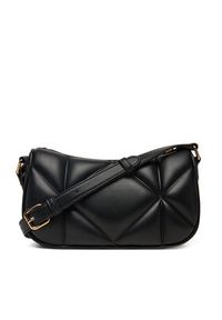 Love Moschino - LOVE MOSCHINO Torebka JC4083PP0NLC0000 Czarny. Kolor: czarny. Materiał: skórzane