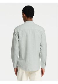 Selected Homme Koszula 16078867 Zielony Slim Fit. Kolor: zielony. Materiał: bawełna #4