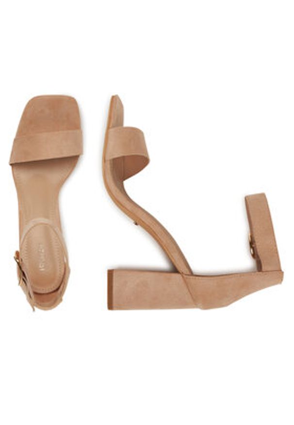 DeeZee Sandały 1519-W1 Czarny. Kolor: czarny. Materiał: materiał