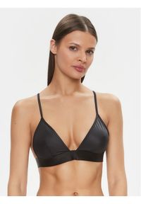 Calvin Klein Swimwear Góra od bikini KW0KW02281 Czarny. Kolor: czarny. Materiał: syntetyk