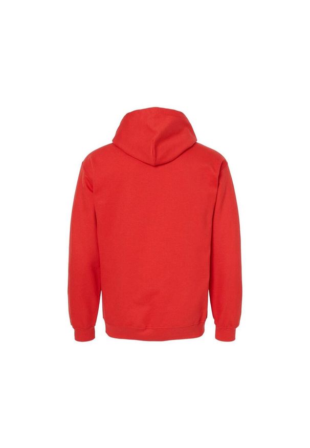 GILDAN - Bluza Z Kapturem Dla Dorosłych Unisex Softstyle Fleece Midweight. Typ kołnierza: kaptur. Kolor: czerwony