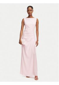 Rinascimento Sukienka wieczorowa CFC0129007003 Różowy jasny Slim Fit. Kolor: różowy. Materiał: syntetyk. Styl: wizytowy #5
