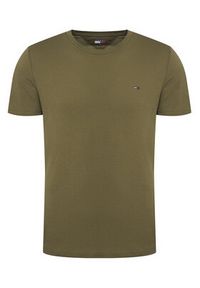 Tommy Jeans T-Shirt DM0DM21579 Kolorowy Regular Fit. Materiał: bawełna. Wzór: kolorowy #4