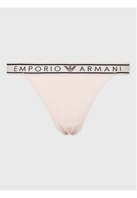 Emporio Armani Underwear Komplet 2 par stringów 164522 2F221 00470 Beżowy. Kolor: beżowy. Materiał: wiskoza