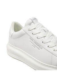 Karl Lagerfeld - KARL LAGERFELD Sneakersy KL52584 Biały. Kolor: biały. Materiał: skóra #5