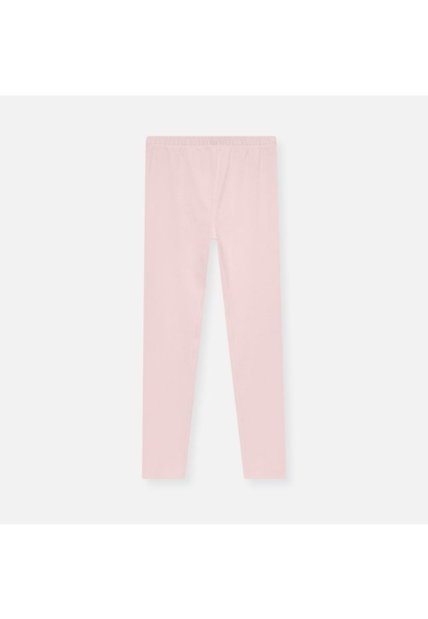 Sinsay - Kolorowe legginsy - Różowy. Kolor: różowy. Wzór: kolorowy