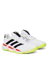 Adidas - adidas Buty halowe Stabil 16 Indoor JP7273 Biały. Kolor: biały. Materiał: materiał #3
