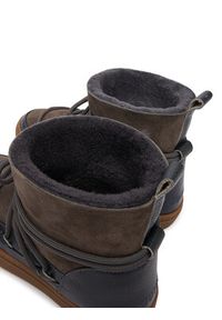 Inuikii Śniegowce Classic 2001.003.0022 Szary. Kolor: szary. Materiał: zamsz, skóra #4