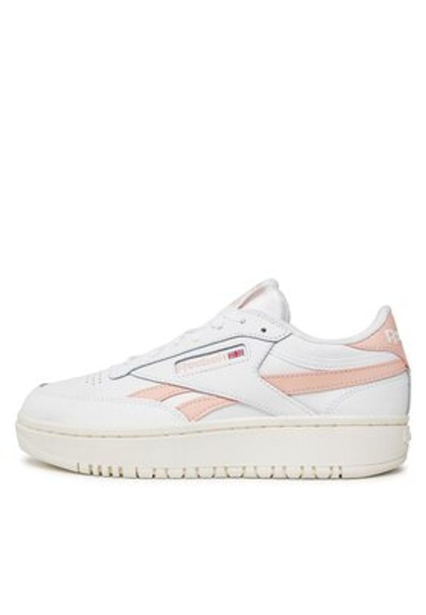 Reebok Sneakersy Club C Double IE1608 Biały. Kolor: biały. Materiał: skóra. Model: Reebok Club