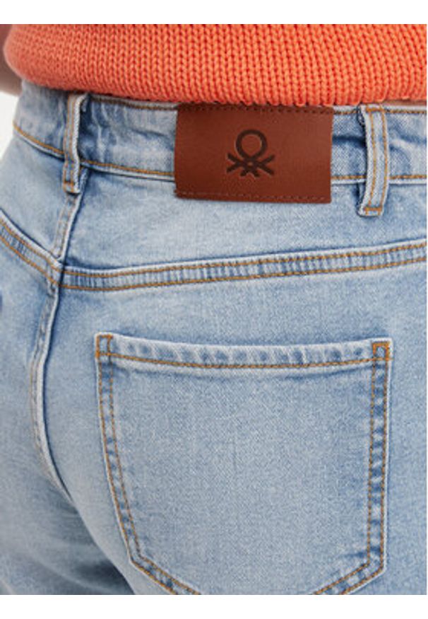 United Colors of Benetton - United Colors Of Benetton Jeansy 41TBDE00J Niebieski Straight Leg. Kolor: niebieski