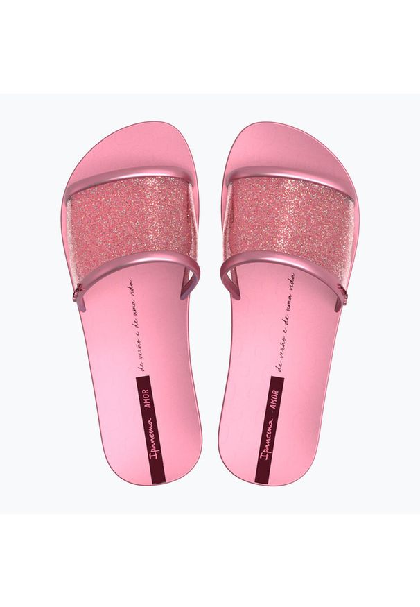 Klapki damskie Ipanema Renova. Kolor: różowy