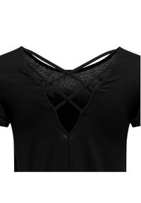 only - ONLY Bluzka Bera 15368588 Czarny Regular Fit. Kolor: czarny. Materiał: wiskoza #3