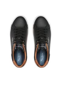 Pepe Jeans Sneakersy Kenton Court PMS30839 Czarny. Kolor: czarny. Materiał: skóra #5