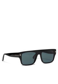 Tom Ford Okulary przeciwsłoneczne Dunning FT0907/S 01V Czarny. Kolor: czarny
