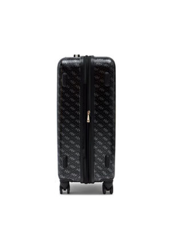 Guess Walizka średnia Jesco (H) Travel Bags TWH838 99820 Czarny. Kolor: czarny