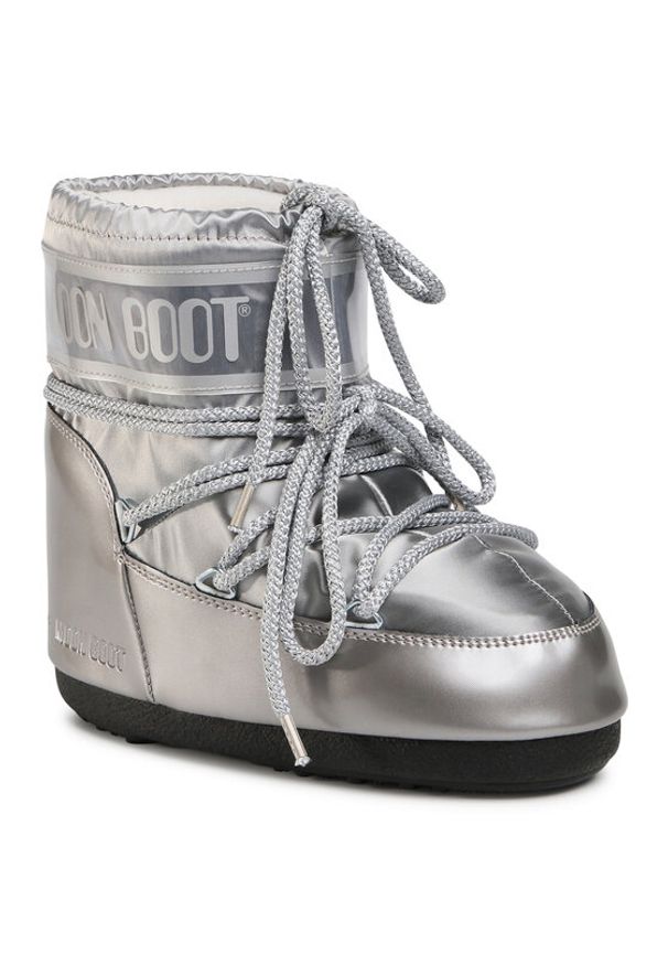 Śniegowce Moon Boot. Kolor: srebrny