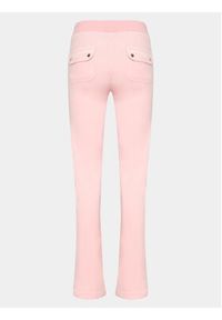 Juicy Couture Spodnie dresowe Del Ray JCAP180 Różowy Regular Fit. Kolor: różowy. Materiał: syntetyk, dresówka #2