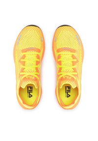Fila Buty Shocket Run FFM0079.23011 Żółty. Kolor: żółty. Materiał: materiał. Sport: bieganie